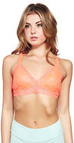 Thumbnail for your product : Wet Seal Rose Lace Y-Back Bra