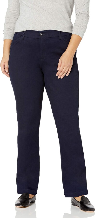 Lee Women's Plus-Size Motion Series Total Freedom Pant