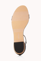Thumbnail for your product : Forever 21 Sleek Metal-Trimmed Sandals