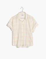 Thumbnail for your product : Madewell Hilltop Shirt in Neon Windowpane