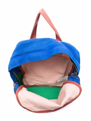 Bobo Choses Cotton Colour Block Backpack
