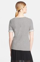 Thumbnail for your product : Alice + Olivia Stripe Jersey Tee