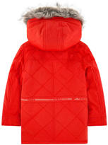 Thumbnail for your product : Ikks Cordura parka with a false fur lining