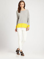 Thumbnail for your product : Vince Cotton Colorblock Sweater