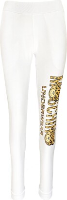 Moschino Underwear Leopard Logo Track Pants