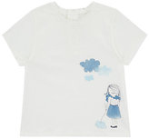 Thumbnail for your product : Chloé Girl with Clouds T-Shirt