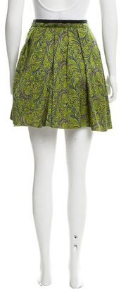 Marc Jacobs Wool & Silk-Blend Mini Skirt