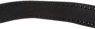 Miu Miu Leather Stud-Embellished Belt