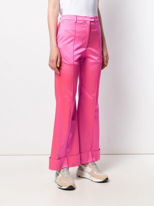 House of Holland Tailored Satin Trousers