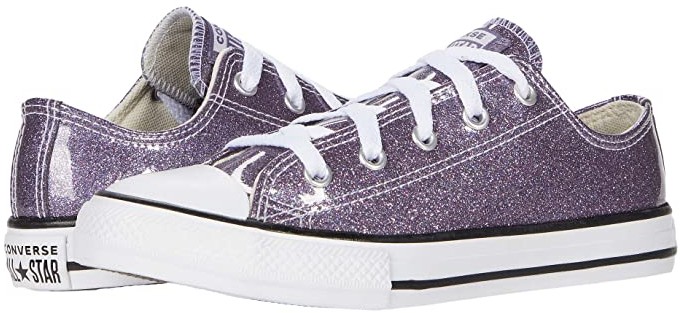 glitter velcro converse