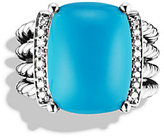 Thumbnail for your product : David Yurman Wheaton Ring with Turquoise and Diamonds
