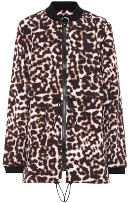 The Upside Leopard-printed jacket