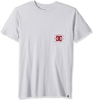 DC Men's Logo Pocket Short Sleeve T-Shirt