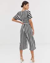 Thumbnail for your product : boohoo Stripe Culotte Jumpsuit