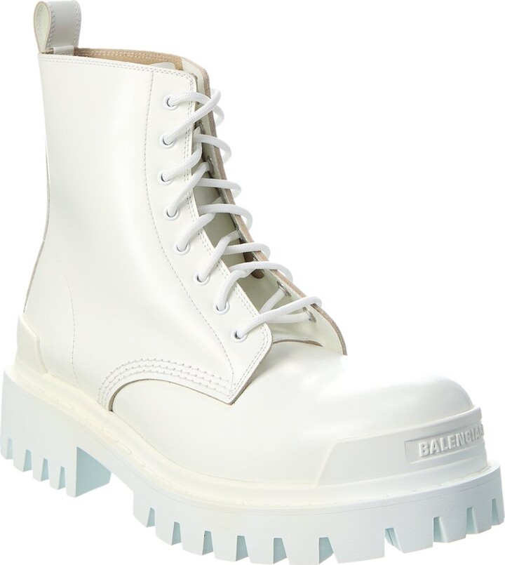 tæt at tilbagetrække Fantasi Balenciaga Women's White Boots on Sale | ShopStyle