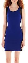 Thumbnail for your product : JCPenney Bailey Girl Bailey Blue Sleeveless Mesh-Inset Bodycon Dress