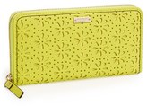 Thumbnail for your product : Kate Spade 'cedar Street - Perforated Lacey' Zip Around Wallet