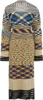 Thumbnail for your product : Missoni Maxi Tie Waist Patchwork Cardigan