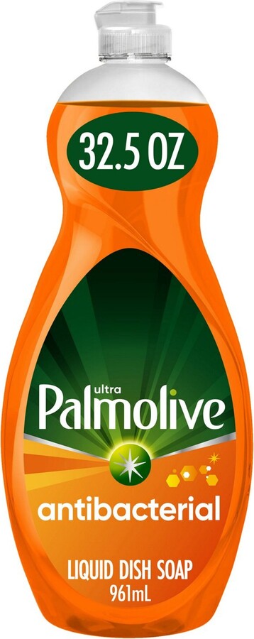 Palmolive Ultra Antibacterial Liquid Dish Soap, Orange Scent, 32.5 oz