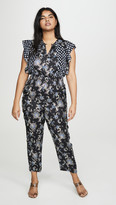 Thumbnail for your product : Rebecca Taylor Sleeveless Paisley Jumpsuit