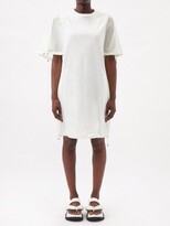Thumbnail for your product : Moncler Drawstring-toggle Shell-sleeved Cotton Dress