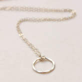 Thumbnail for your product : Lulu + Belle Sterling Silver Karma Necklace