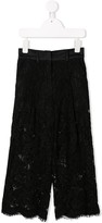 Thumbnail for your product : MonnaLisa Loose Lace Trousers
