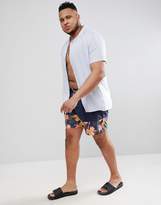 Thumbnail for your product : Replika Swim Short With Floral Panel