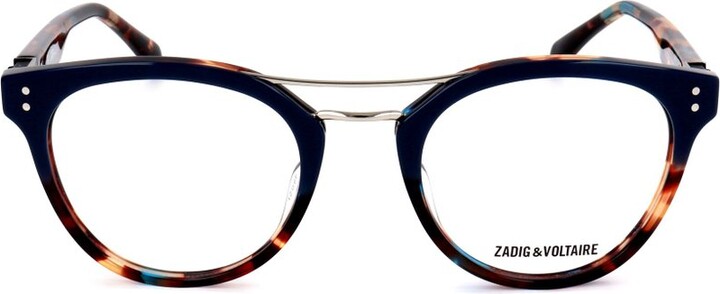 Zadig & Voltaire Round Frame Glasses - ShopStyle Eyeglasses