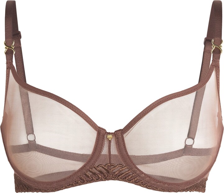Aubade Sheer Emotion Underwired Half-Cup Bra