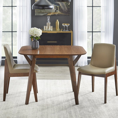 Ebern Designs Buharkent Solid Wood Dining Set