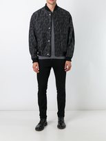 Thumbnail for your product : Just Cavalli animalier print bomber jacket - men - Cotton/Polyester/Viscose/Wool - 48