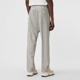 Thumbnail for your product : Burberry Logo Wool Jacquard Tailored Trousers