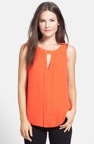 Thumbnail for your product : Vince Camuto Colorblock Sleeveless Blouse (Regular & Petite)