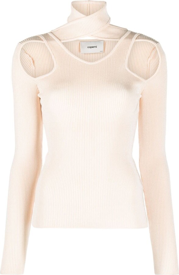 Coperni Cut-Out Detail Knitted Top - ShopStyle