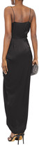 Thumbnail for your product : Veronica Beard Natasha Ruched Satin-crepe Gown