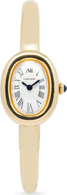 Cartier 18K yellow gold Baignoire 18mm