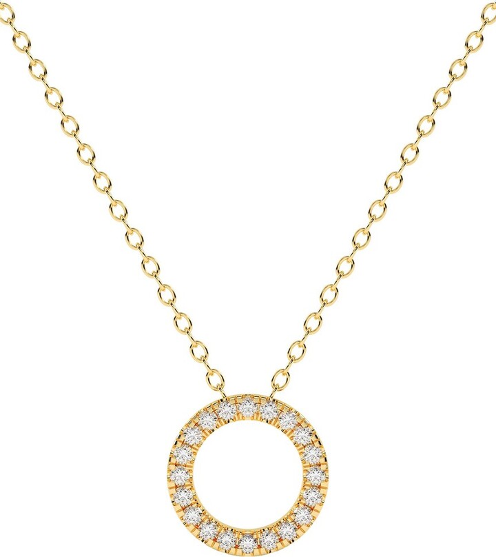 Lab Grown Diamonds 14K 0.50 ct. tw. Lab-Grown Diamond Necklace