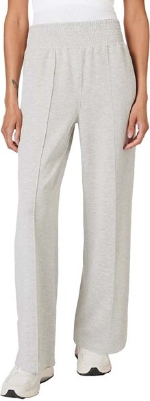 Sweaty Betty Women's Sand Wash CloudWeight Track Trouser Pants Medium Ice Grey Marl