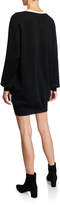 Thumbnail for your product : Alexander Wang Bi-Layer Long-Sleeve Sweater Dress