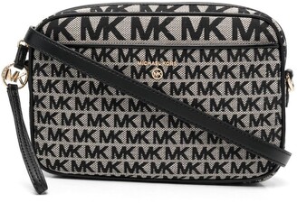 Michael Kors Mk Monogram Logo Crossbody Bag