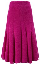 Thumbnail for your product : Thakoon Fuchsia Bouclé Flared Kelly Skirt
