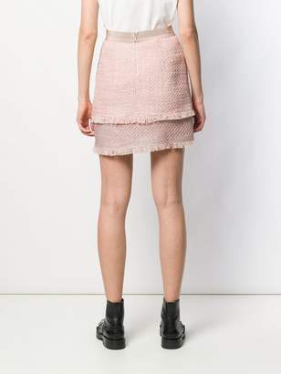 Pinko tweed mini skirt