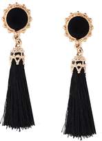 Thumbnail for your product : Kiwi Europe and the United States fashion new Bohemian style wool tassel multi-color earrings