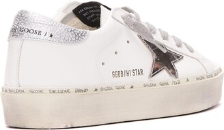 スニーカー GOLDEN GOOSE HI STAR SNEAKERS Golden Goose: White Hi Star Sneakers | SSENSE