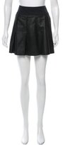 Thumbnail for your product : Vince Leather Mini Skirt