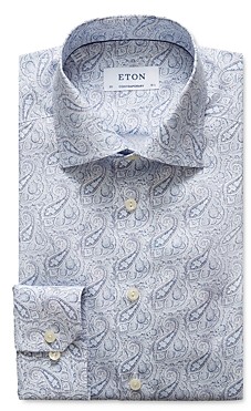 big and tall paisley dress shirt