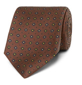 Thumbnail for your product : Drakes 7cm Patterned Silk Tie