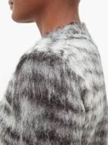 Thumbnail for your product : Acne Studios Khangyu Tiger-jacquard Brushed Sweater - Black Multi