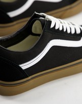 Thumbnail for your product : Vans Old Skool Gum Sole sneakers in black
